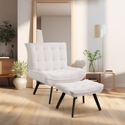 Pocatello Velvet Lounge Chair