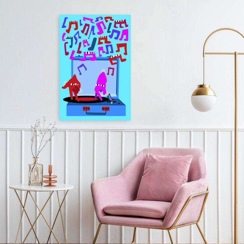 Art contemporain, art contemporain abstrait, H 24 po x l 16 po