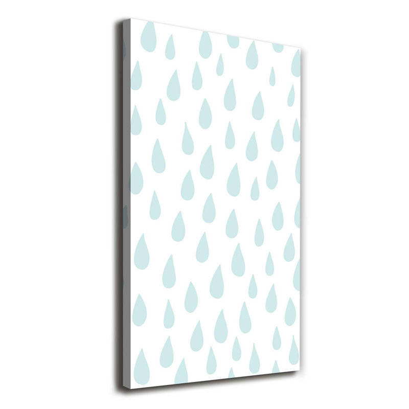 Droplets - Wrapped Canvas Print