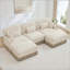 Canapé modulaire en chenille à imprimé léopard-186084137-186084147