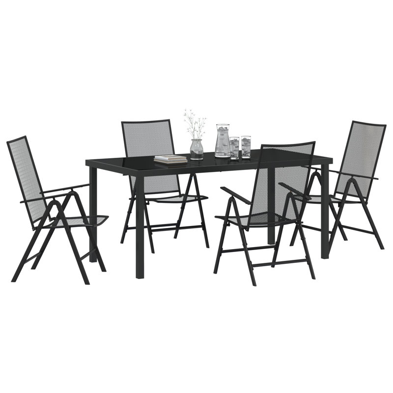 4 - Person Patio Dining Set with Rectangular Table