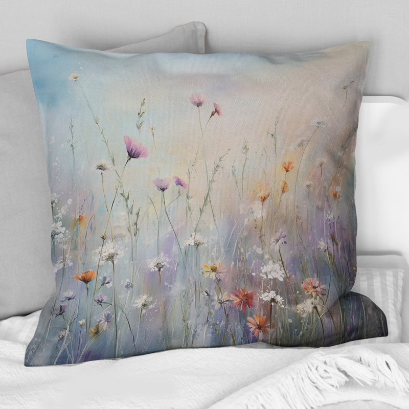 Coussin Wildflowers Wander Meadows - Wildflowers