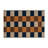 Checkered Brown Indoor and Outdoor Area Rug-305525390