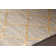 Tapis beige/doré noué la à la main Yoshioka