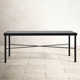 Lucier 44'' Glass Outdoor Coffee Table