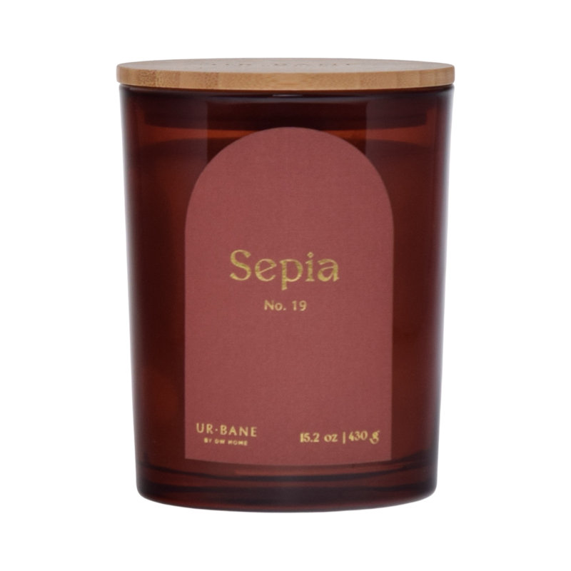 Sepia Scented Jar Candle