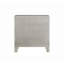 Table de chevet 1 pièce Glam Style avec 2 tiroirs en miroir