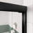 Shower Door with Tempered Glass