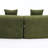 Full Compression Sponge Sofa Curved Modular Sectional Sleeper Couch, High-Density Chenille 800 lbs-1355675457