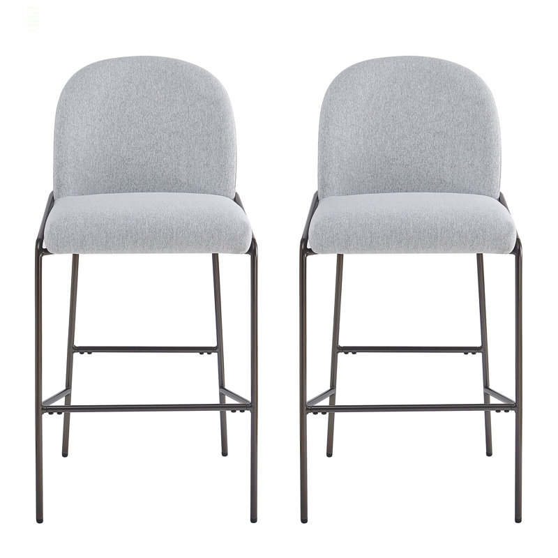 Ensemble de 2 tabourets de bar Galen