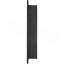 Niche de douche prête pour le carrelage 16 po x 24 po, organisateur à double tablette, niche carrée encastrée murale encastrée, niche de rangement scellée à savon moderne pour salle de bain