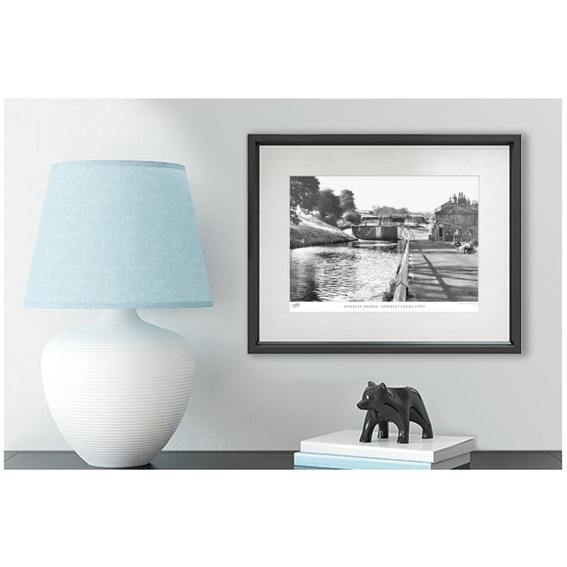 Apperley Bridge, Apperley Locks C1955 - Single Picture Frame Print, 60cm H x 80cm W x 2.3cm D