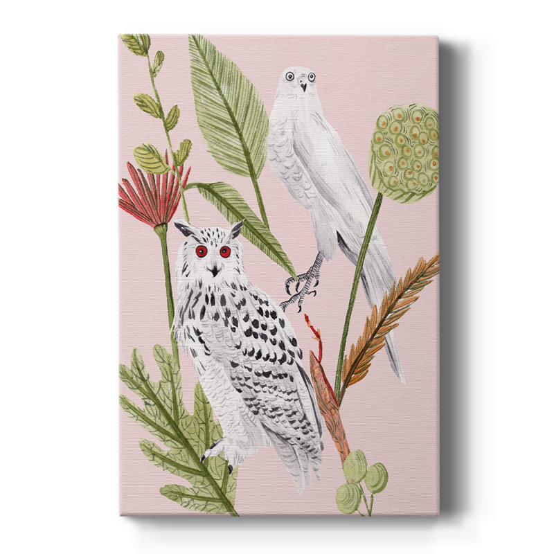 Oiseaux en mouvement - galerie Cavas sur mesure, H 18 po x l 12 po