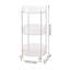 63.5cm H x 34cm W Utility Cart with Wheels
