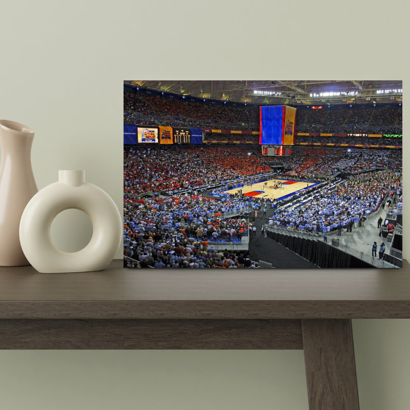 Basketball match in progress Michigan State Spartans Men's Basketball Michigan State University East Lansing Michigan USA 1 Piece Wrapped Canvas Wall Art