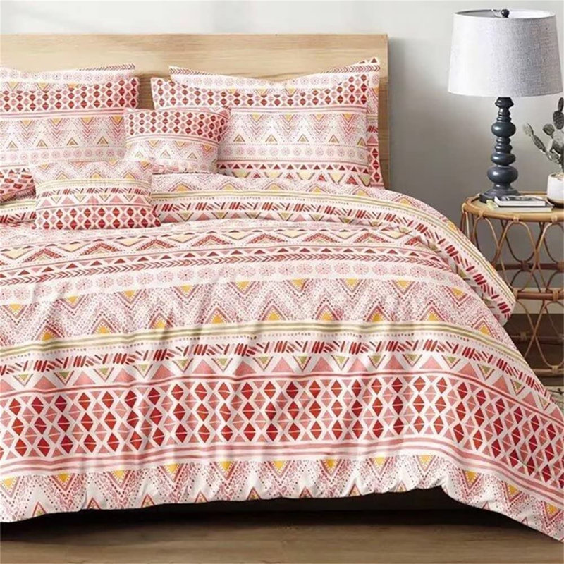 Édredon en microfibre , Édredon pour très grand lit + 2 taies décorativ