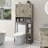 Leithan Freestanding Over The Toilet Storage-1788398579