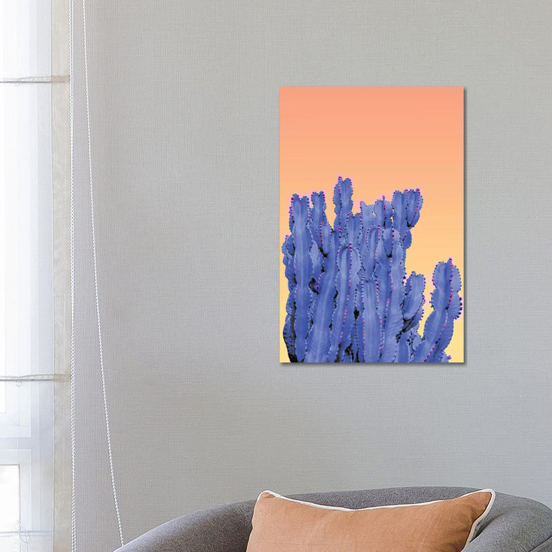 Cactus by Beli - Wrapped Canvas Print, 66.04 cm H x 45.72 cm W x 3.175 cm D