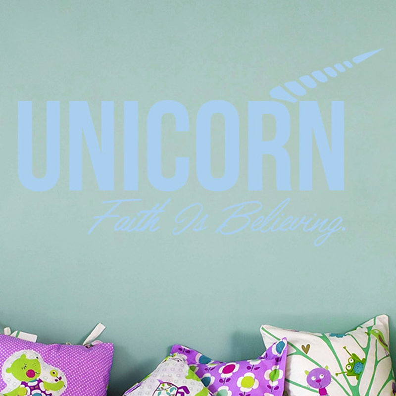 Wall Decal, Medium, Light Blue