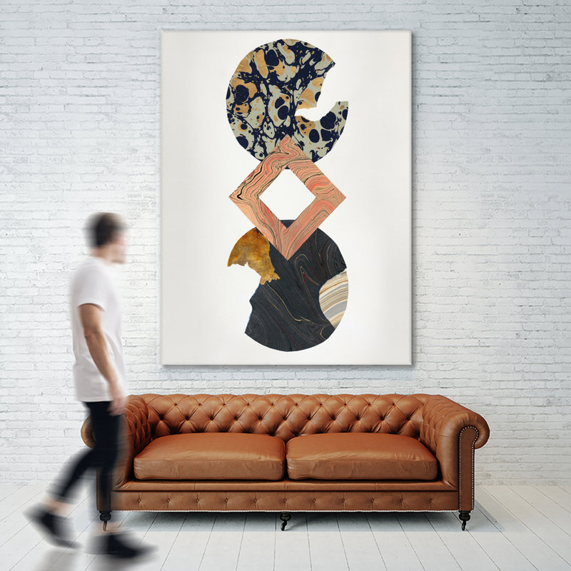 Élégance déchirée IV sur toile