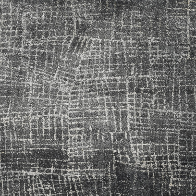 Tapis gris Braelyn, Rectangle 7 pi 10 po x 9 pi 10 po