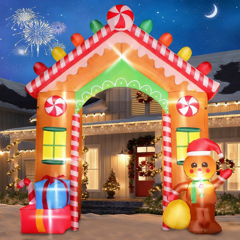 Arcade gonflable 9 pi Christmas