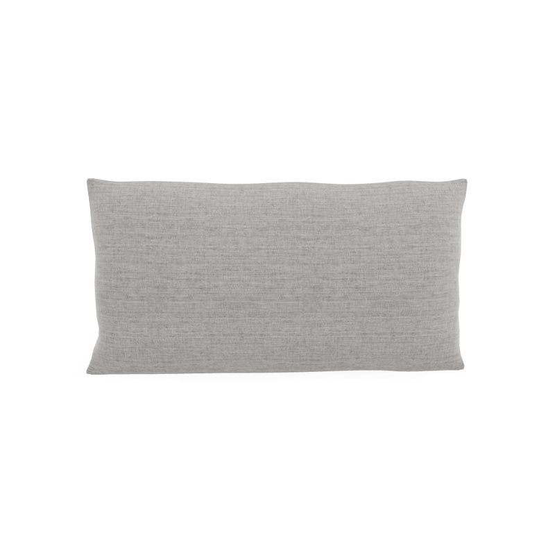 Reversible Throw Pillow, Canvas Granite Sunbrella® Canvas