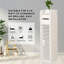 Aajon PVC Foam Board Linen Cabinet