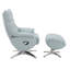 Fauteuil d'appoint Janella Babyblue