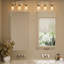 Luminaire de meuble-lavabo 3 lumières, luminaires de salle de bain modernes avec abat-jour en verre transparent imperméable, luminaire de salle de bain antirouille au-dessus du miroir pour le couloir de la cuisine du salon-926269675