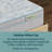 Slumberscape 14.25" Medium Pillow Top Mattress Set with Low Profile 6" Foundation-101787709