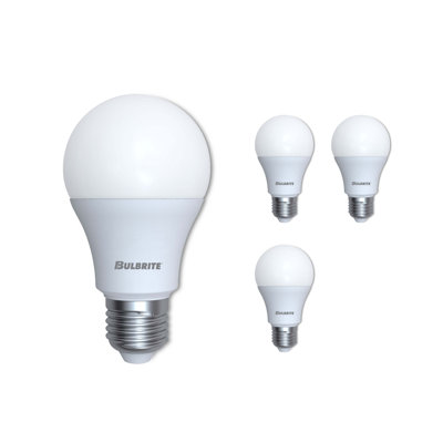 5 Watt (25 Watt Equivalent),Â A19 LED,Â Non-Dimmable Light Bulb, (3500K) E26/Medium (Standard) Base -  BULBRITE, 862791