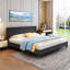 Lit plateforme tapissier Ashlay-971847474
