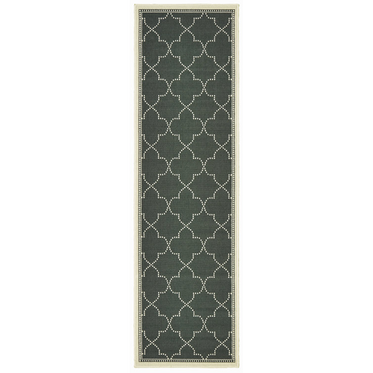 Anastasaos Geometric Power Loom Indoor / Outdoor Rug