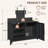 Outdoor Storage Cabinet With Tv Mount For 40–85 Inch Tvs-179440240