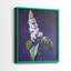 FLORAL Series CCXXX  -Premium Framed Print -Ready to Hang - No Nails Required