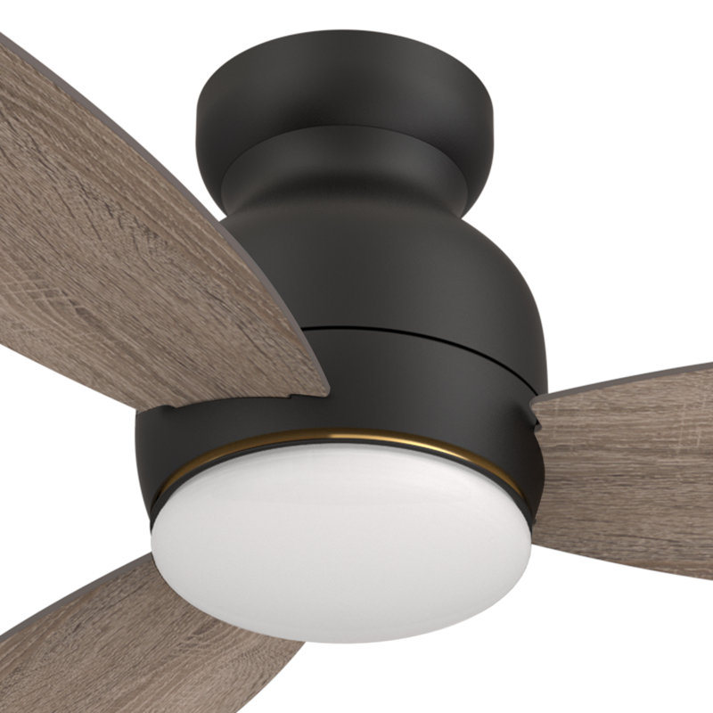 48'' Ceiling Fan with LED Lights, Wooden