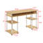 Bureau d'écriture avec tablettes sans outils Edwin-28893335
