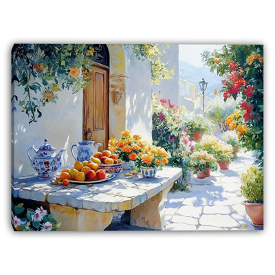 Art mural sur toile Courtyard