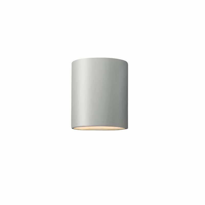 Applique murale 1 lumière Braaten, Blanc mat, Non