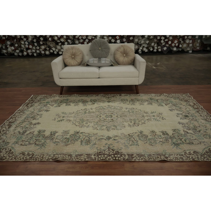 Tapis turc rétro Anatolian 6 x 9