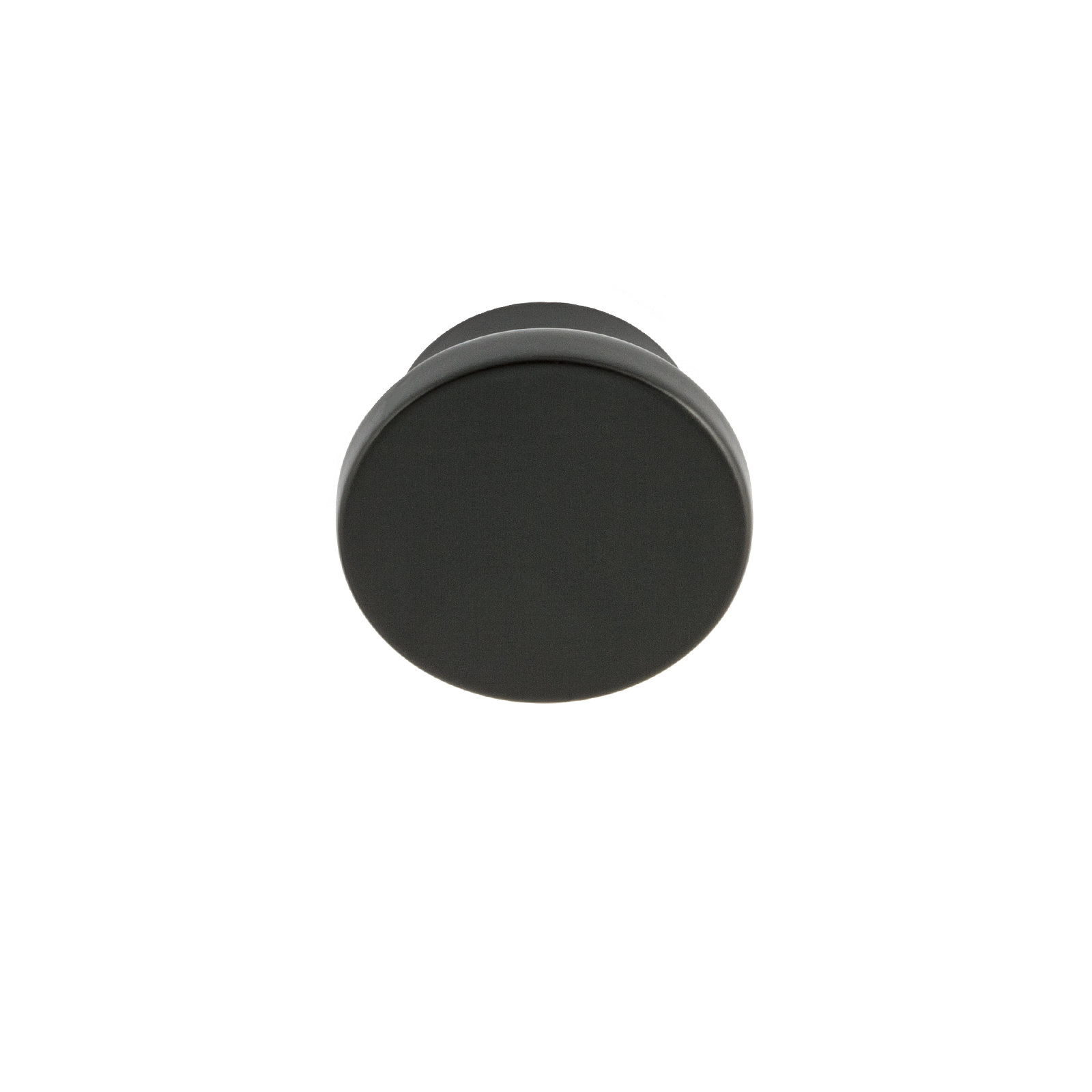 Ethan Round Knob, Matte Black, 1 5/8"