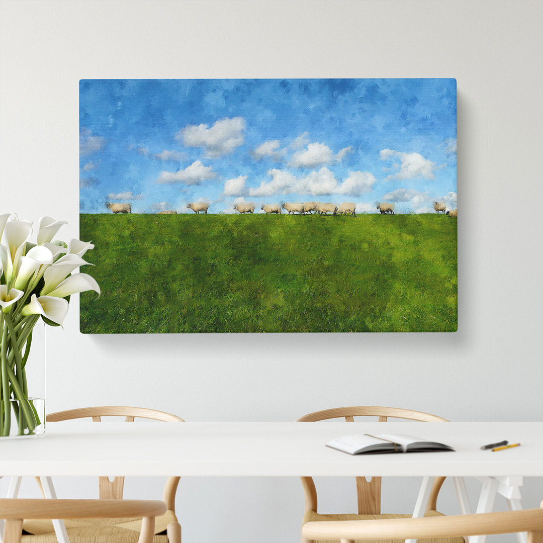 Flock Of Sheep Vol.4 - Wrapped Canvas