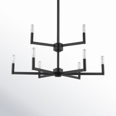 Haines 9 - Light Metal Dimmable Chandelier