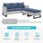 Naresa - Person Patio Conversation Set with Cushions-1018905276-1018905253