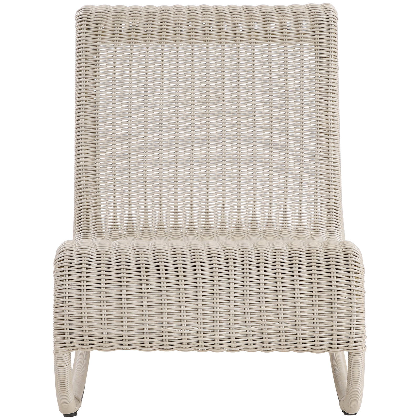 Antigua Patio Lounge Chair, Cream