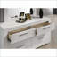 Table de chevet 2 tiroirs Glam