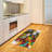 Flower High Density Long Fiber Poly Threads Decorative Area Rug Carpet-42028777