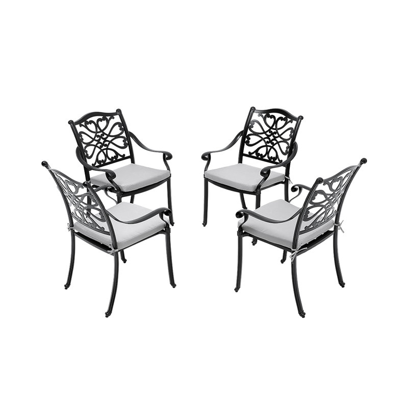 40cm H Armchair in Black