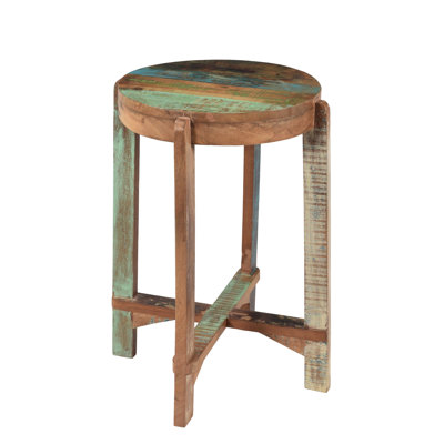 Marvely Solid Wood Counter Stool